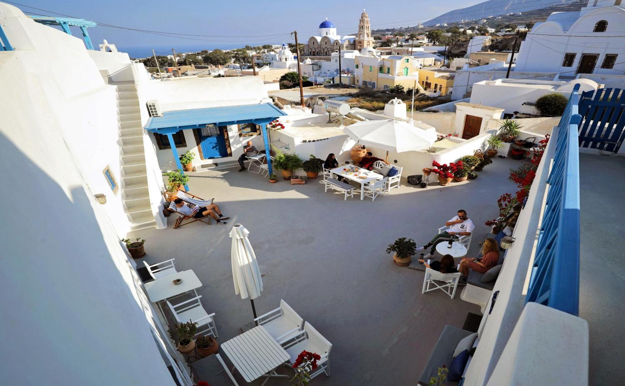 Whitewashed Houses Mesaria Bagian luar foto